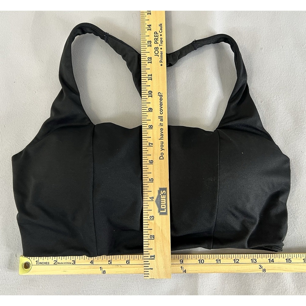 Victoria's Secret‎ 36DD Sport Bra Black Wireless Padded Racerback Pullover Gym - Picture 6 of 10